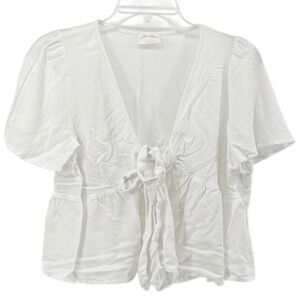 White Top Festival Coquette Cottagecore Beach Romantic Feminine Summer Large